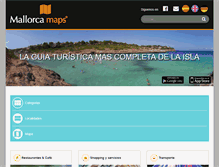 Tablet Screenshot of mallorcamaps.es
